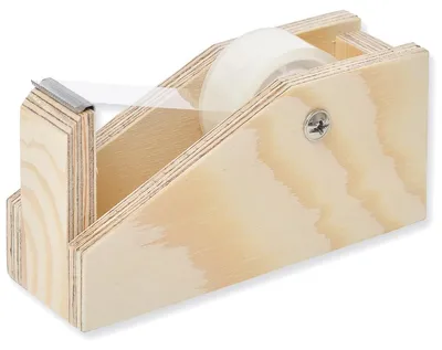 Produktbild von Klebebandabroller Holz Bausatz Kinder ab 11 Jahren