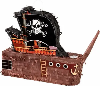 Produktbild von Pinata Piratenschiff 59x44x15cm, Boland