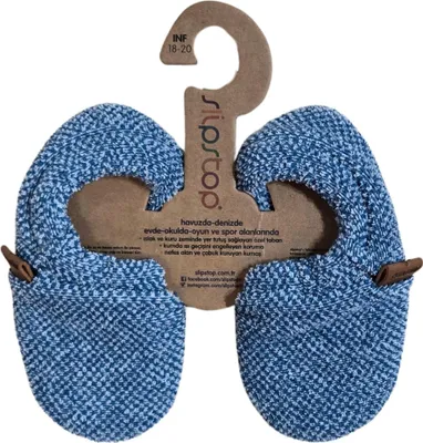 Produktbild von Slipstop Petrol Bootie Pantoffeln Kinder