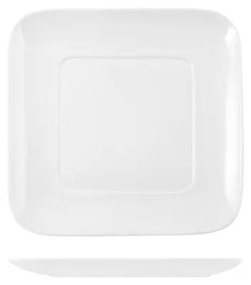 Produktbild von H&H Teller Porzellan Quad30,5 Conala Tischdeko