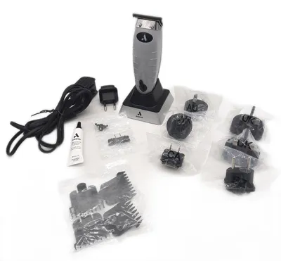 Produktbild von Andis Cordless T Outliner Li Professioneller Akku Trimmer Zero Gap Kohlenstoffstahl Kling Grau