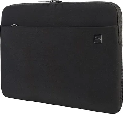 Image de Tucano Top Manchon MacBook Pro/Air/Neo 13" – Néoprène de 4mm d'épaisseur – Poche frontale pour accessoires – Système anti-glisse - Noir