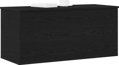 Obrázok produktu pre vidaXL Úložný box čierny dubový vzhľad 100 x 42 x 46 cm