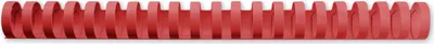 Produktbild von GBC CombBind Plastikbinderücken, rot, 16mm (100), Rot, 145 Blätter, Polyvinylchlorid (PVC), A4, 100 Stück(e)