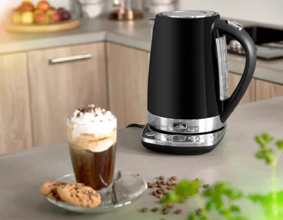 Produktbild von ISABELA Wasserkocher ETA158790000, 2200 W, 1,7 l,  Kontaktsystem STRIX, Temperaturregelung 30°C - 100°C,  KEEP WARM Funktion, LCD-Display