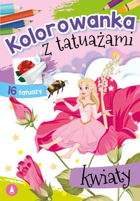 Immagine prodotto di Libro da colorare con tatuaggi Fiori