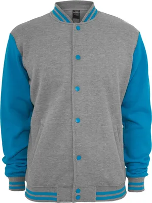 Immagine prodotto di Felpa Urban Classics 2-tone College per bambini, colore: gry/tur, taglia: 12