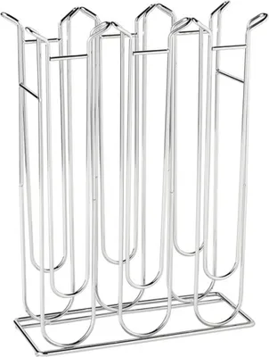 Image de Porte-capsules à café Ibili-Helens 36, acier chromé, 24 x 9,5 x 32 cm, argent