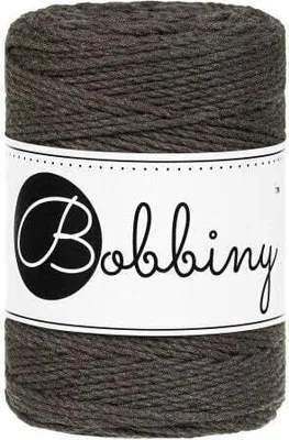 Zdjęcie produktu dla Bobbiny 3PLY Macramé Rope 1,5 mm 100 m Espresso Sznurek