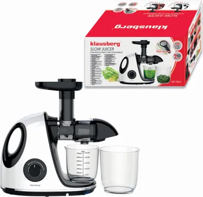 Produktbild von Klausberg Saftpresse KB-7864 Kaltpressung Weiß