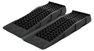 Immagine prodotto di Rampe per auto, portata 3 t, struttura antiscivolo, colore nero