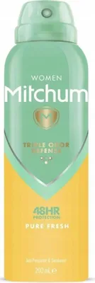 Obrázek produktu pro Mitchum Women Pure Fresh Dámský Deodorant Sprej Antiperspirant 200ml