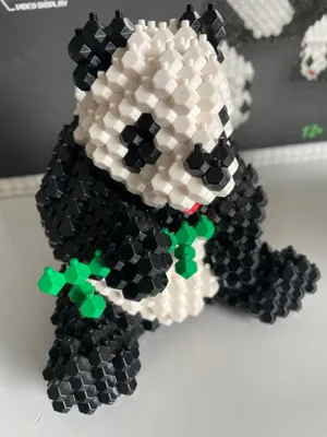 Produktbild von 3D Puzzle Panda von KADELE 3 Stück