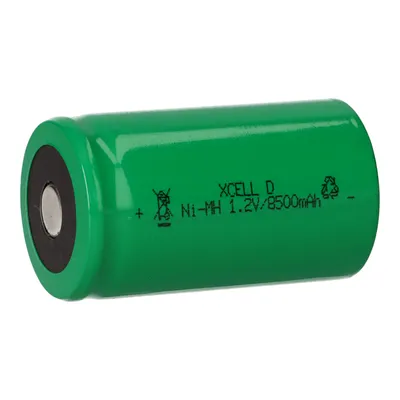 Immagine prodotto di XCell Mono batteria ricaricabile Flattop Ni-MH 1,2V / 8500mAh