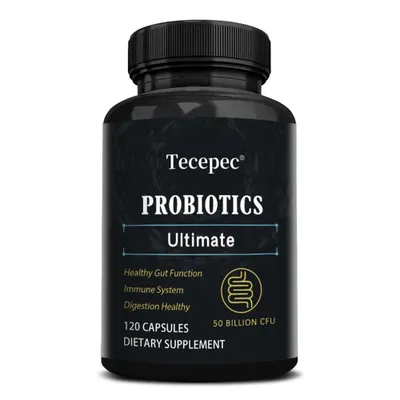 Obrázek produktu pro Probiotic Ultimate (120 kapslí) Doplněk stravy, Trávení, Střeva, Zdraví střev, Plynatost, Nadýmání