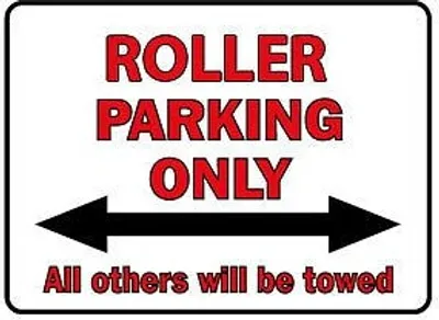 Produktbild von Parkschild - Roller Parking Only - 308836 - Gr. 40 x 30 cm