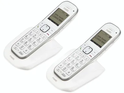 Produktbild von Fysic DECT-Telefon für Senioren FX-9000 DUO Twin Weiß