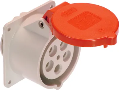 Produktbild von as-Schwabe CEE-Anbaudose 400V 32A 5-polig mit Dichtungsring max. 6mm² IP44