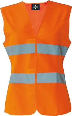 Immagine prodotto di Korntex KXF | Gilet di sicurezza Korntex® da donna EN ISO 20471 - Colore: Arancione - Taglia: M (38/40)