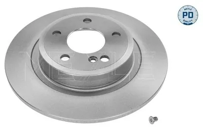 Produktbild von 2x MEYLE Bremsscheibe 015 523 0016/PD hinten