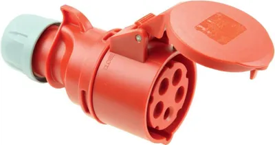 Immagine prodotto di Accoppiamento CEE 32A IP44 5 poli 6 h 400 V