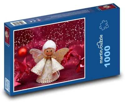 Obrázek produktu pro Puzzle 1000 Vánoční anděl mezi hvězdami - martinpuzzle