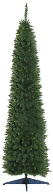Produktbild von Weihnachtsbaum künstliche Künstliche Tanne Christbaum, inkl Ständer Weihnachtsstern 2,1 m, Grün