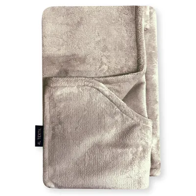 Produktbild von 4L Textil Ersatzbezug IRIS Premium-LINE Hundekorb Hundekissen Bezug Hundebett mit Bezug (Ersatzbezug, 60x40 cm, Braun)