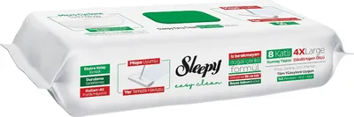 Produktbild von Sleepy Easy Clean Bodenreinigungstücher (50 Stück) – Extra große Reinigungstücher für Böden