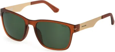 Produktbild von Police SPLL09 W45M MARRONE TRASPARENTE OPACO 56/19/140 Herren Sonnenbrillen