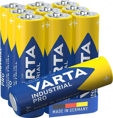 Zdjęcie produktu dla 40x Bateria Varta 49256 Industrial LR6/AA (Mignon) (4006), 10 szt. w opakowaniu - bateria alkaliczno-manganowa (alkaliczna), 1,5 V