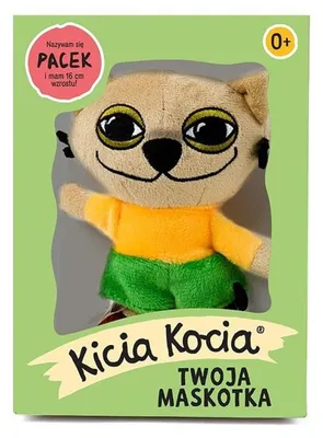 Imagen del producto de Muñeco de peluche Kicia Kocia, en caja, para niños