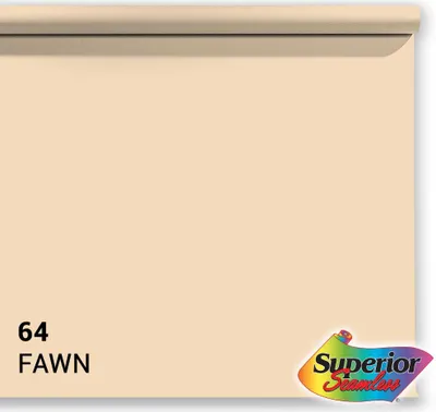 Produktbild von Überlegener Hintergrundpapier 64 Fawn 1,35 x 11m