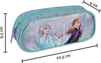 Obrázok produktu pre Undercover Frozen, Mäkké puzdro na perá, Viacfarebný, Obrázok, Zips, Detské, Dievča
