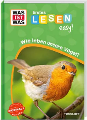 Immagine prodotto di WAS IST WAS Erstes Lesen easy! Wie leben unsere Vögel?