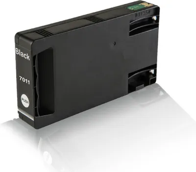 Produktbild von kompatible Tintenpatrone für Epson Workforce Pro WP 4525 DNF WP 4535 WP 4535 DWF WP 4545 WP 4545 DTWF T7011 T 7021 Black Schwarz Noir - Office Plus Serie