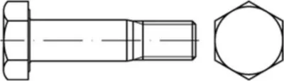 Produktbild von Sechskantpassschraube EN 14399-8 M27x 160 10.9 feuerverz. 1 Stück PEINER
