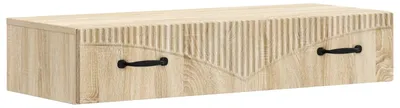 Obrázok produktu pre vidaXL Príkonžový odkladací stolík, 87,5 x 34,5 x 17 cm, drevotrieska