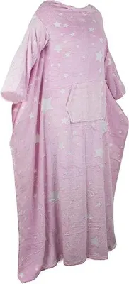 Immagine prodotto di Verk 24307 Coperta in pile con maniche a stella rosa acceso