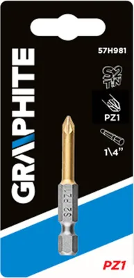 Immagine prodotto di Punta per cacciavite GRAPHITE PZ1 x 50 mm