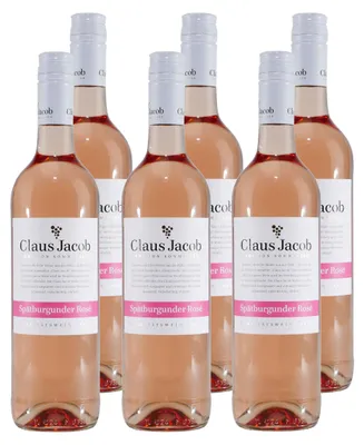 Produktbild von Claus Jacob Spätburgunder Rosé QbA -trocken- (6 x 0,75L)