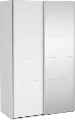 Zdjęcie produktu dla Catania szafa przesuwna 2 drzwi 120x200cm biały.