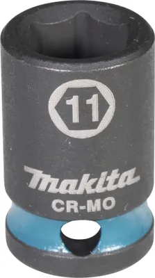 Produktbild von Makita E-15920 Steckschlüssel 3/8" SW11 Impact Black kurz