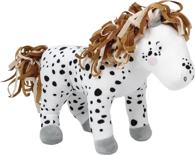 Productafbeelding van Bambolino Speelgoed, knuffel, pluche pony "Stip", 25 cm, boerderijvriend