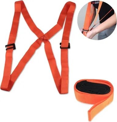 Zdjęcie produktu dla Pasy do przenoszenia mebli i AGD Easy Lift 2w1 - do rąk i na plecy zestaw 2 szt. Profi Tools