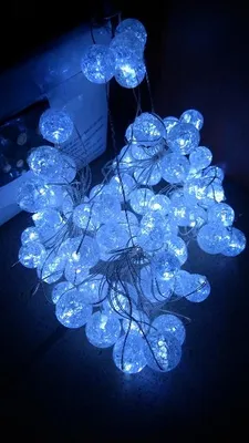 Zdjęcie produktu dla lampki na druciku 80led KULKI św. zimne