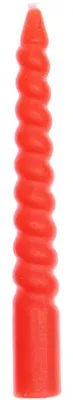 Produktbild von Spiralkerzen, Rot, 10 Stk, Ø 1,2 cm x 10 cm hoch