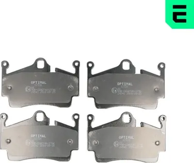 Produktbild von OPTIMAL Bremsbeläge Satz Hinten Bremsklötze für PORSCHE BOXSTER (987) BP-12726