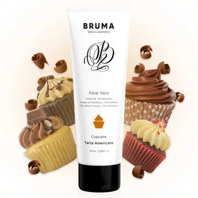 Zdjęcie produktu dla Bruma - Aloe Vera Zel Przesuwny O Smaku Cupcake 100 Ml