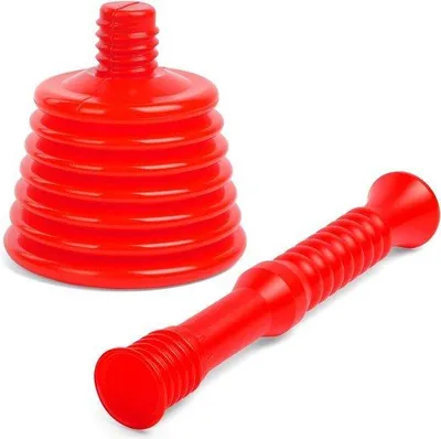 Zdjęcie produktu dla Czyszczący odpływy Famanu do toalet i umywalek - z odpinanym przyssawkiem - długość 36 cm